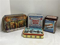 4 Collectors Tins