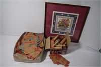 Framed Embroidery(16x16) & Coin Wrappers