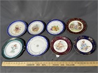 Antique porcelain plate lot