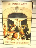 1959 Guinness beer poster NO. 14 w/case