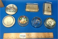 Vintage Magnifier Paper Weights