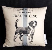 12" Decorative Dog Pillow