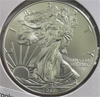 2012 American Eagle Silver GEM BU