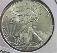 2012 American Eagle Silver GEM BU