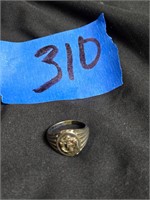 Vintage US Navy Ring Marked Sterling