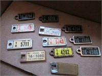 Vintage License Tags