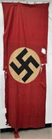 WW2 German NSDAP Battle Worn Banner Flag