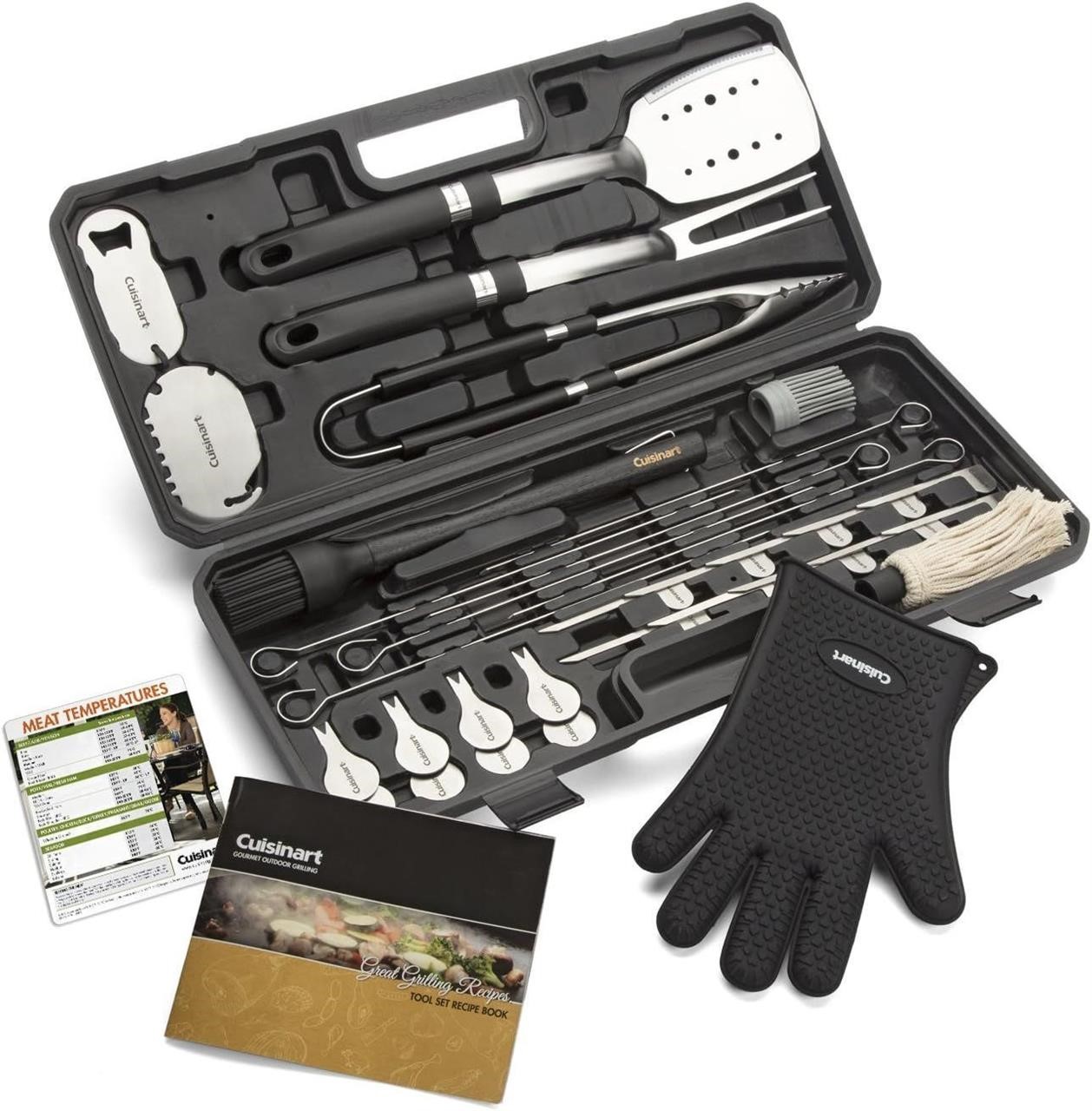 Cuisinart CGS-8036 Backyard BBQ Tool Set, 36-Piece