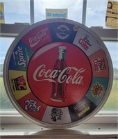 16 inch fiber glass Coca-Cola Tray