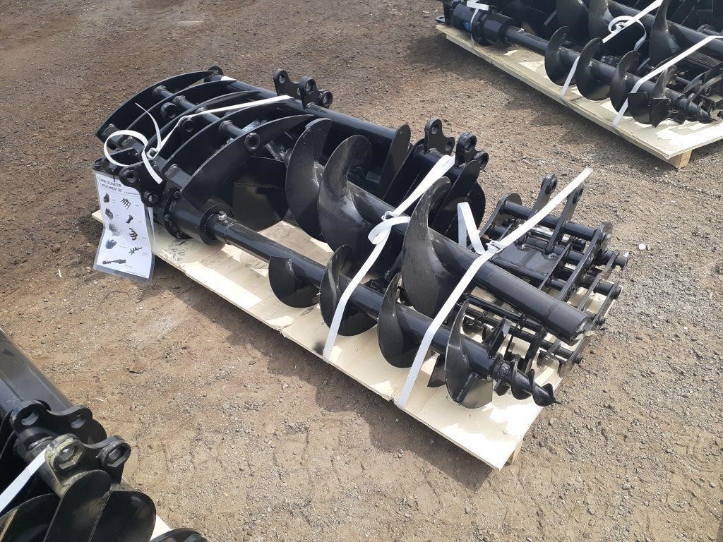 (9) Pc Miva Excavator Attachment Set