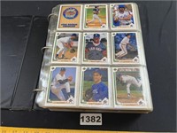 Binder of Baseball Cards