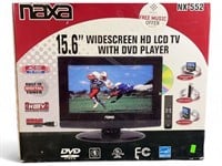 Naxa 15.6 inch widescreen HD LCD TV with DVD