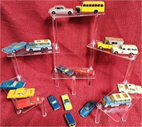COLLECTION OF DIECAST CARS LESNEY MATCHBOX MORE