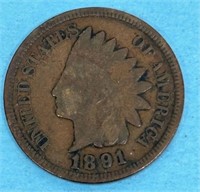 1891 Indian Head Cent