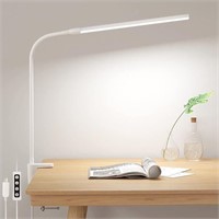 30$-Lepro Desk Lamp with Clamp, LED Clip on Light