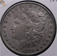 1880 MORGAN DOLLAR AU