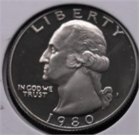 1980 S PROOF QUARTER