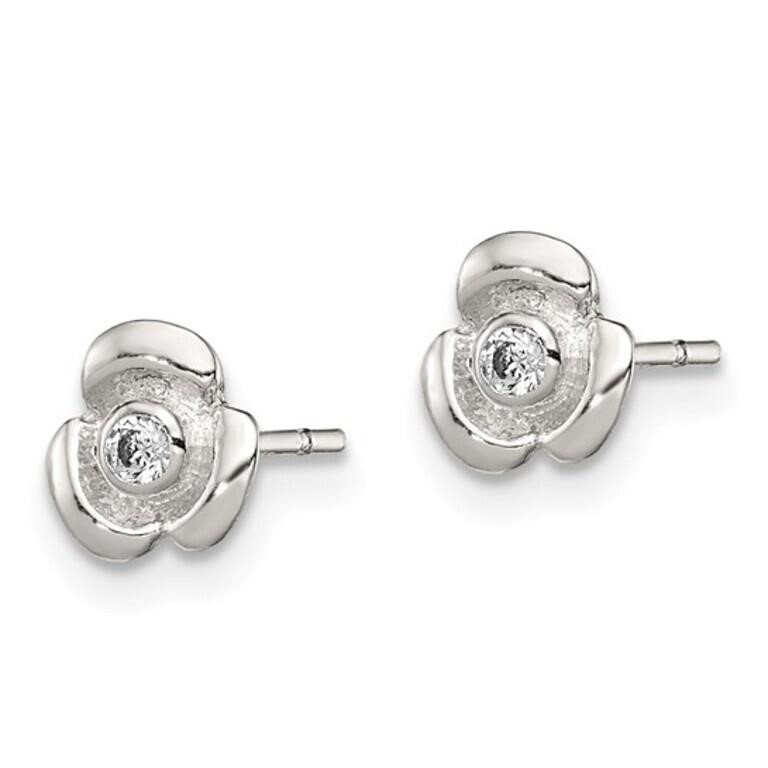 Sterling Silver Children's Post Earrings