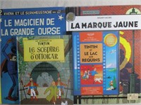 Tintin: Bédé et DVD + 2 autres bédés