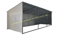 BRAND NEW 12' X 20' SKID MOUNTED LIVESTOCK SHED
