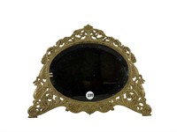 Victorian PL&B Co. Metal Framed Dressing Mirror
