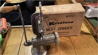 Vintage Keystone Meat Grinder No 10