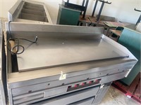 60” Magi’Kitch’n stainless top gas griddle