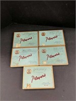 5 Vintage Players Cigarette Tins