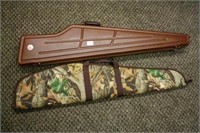 Rifle Cases; Plastic; Camoflauge; Zipper closures