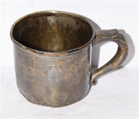 Wallace sterling silver baby cup