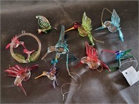 Art Glass Hummingbirds & More