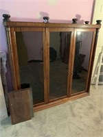 Antique 3 Door Cabinet