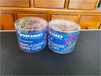 2 NEW tubs of paper Clips