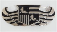 Wings Bottle Opener Buckle Mud Flap Girl Crest