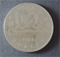 1984 Canadian One Dollar Coin