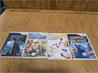 4 Wii games