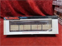 New Lionel Southern I beam flatcar w/wood load.