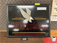 25’’x19’’ Winston lighted sign (does not seem to
