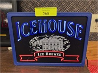 10’’x8’’ Icehouse Beer lighted sign