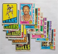 1972-73 & 1974-75 Topps Basketball Card Lot