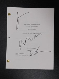 Autographed Silver Lining Playbook Script, DeNiro