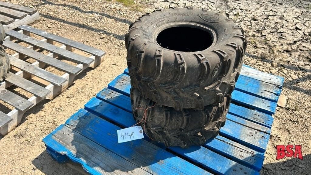 2- 22x11x10 ATV Tires