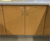 Kewaunee Wooden Base Cabinet 34.75“ X 36“