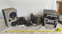 RCA Radio, Sony Speaker, Minolta Camera, Yankee
