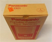 Panasonic Portable Cassette Recorder