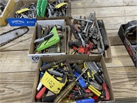 Pipe Wrench, Bars, Hammers, Screwdrivers