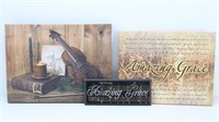 Oh, Holy Night & Amazing Grace Canvas Prints..