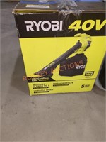 RYOBI 40V Leaf vacuum, Tool Only