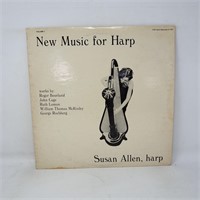 Susan Allen New Music For Harp Vol 1 LP Vinyl