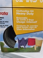 New-Heavy Duty Clothes Line Kit